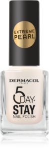 Dermacol 5 Day Stay Extreme Pearl Neglelak Med perleglans Skygge 1 11 ml