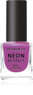 Dermacol Neon Mania vernis à ongles teinte 3 Purple Pulse 5 ml