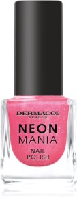 Dermacol Neon Mania vernis à ongles teinte 5 Bubblegum pink 5 ml