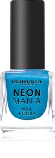 Dermacol Neon Mania vernis à ongles teinte 6 Azure Aqua 5 ml