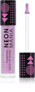 Dermacol Neon Mania brillant à lèvres scintillant effet repulpant teinte 2 4 ml