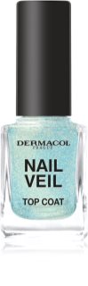 Dermacol Nail Veil Topplackering glittrande