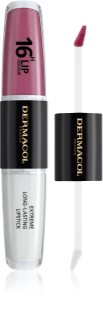 Dermacol 16H Lip Colour Langtidsholbar læbestift og læbeglans Skygge 07 2x4 ml