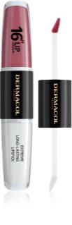 Dermacol 16H Lip Colour Langtidsholbar læbestift og læbeglans Skygge 13 2x4 ml