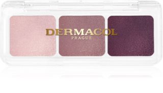 Dermacol Compact Trio paleta de sombra para os olhos