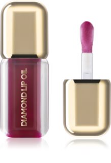 Dermacol Diamond Lip Oil Toonitud huuleõli suurendava efektiga varjund 06 Berry Bloom 4 ml