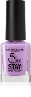 Dermacol 5 Day Stay Longlasting Nail Polish shade 65 Cloudy Lilac 11 ml