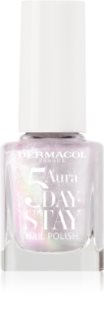 Dermacol 5 Day Stay Aura dlhotrvajúci lak na nechty s perleťovým leskom
