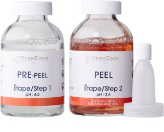 DermEden CONCENTRATES Advanced Peel zaglađujući eksfolijacijski serum 2x30 ml