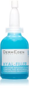 DermEden CONCENTRATES 15% Plumping & Moisturising Concentrate ser pentru contur pentru piele sensibilă 30 ml