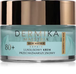 Dermika Maestria 80+ Gesichtscreme gegen Falten tagsüber und nachts 50 ml