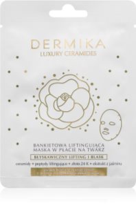 Dermika Luxury Ceramides Tvirtinoša auduma maska ar keramīdiem 1 gab.