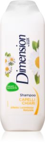 Dimension by Lux Chamomile sampon a világosbarna és sötétszőke hajra 250 ml