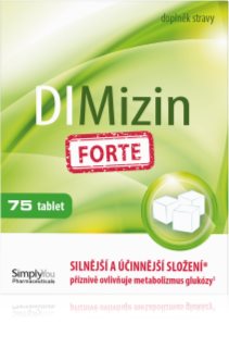 DiMizin Forte tablety pro udržení normální hladiny cukru v krvi 75 tbl