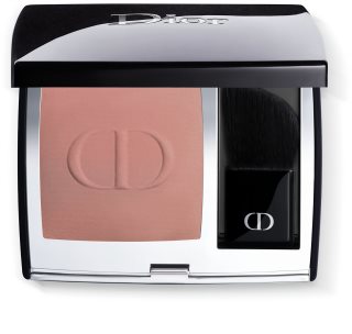 DIOR Rouge Blush arcpirosító kompakt ecsettel és tükörrel árnyalat 100 Nude Look (Matte) 6 g