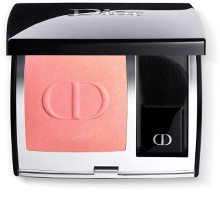 DIOR Rouge Blush arcpirosító kompakt ecsettel és tükörrel árnyalat 219 Rose Montaigne (Shimmer) 6.7 g