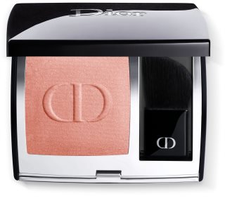 DIOR Rouge Blush róż w kompakcie, pędzel i lusterko