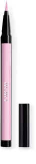 DIOR Diorshow Liquid Liner szemhéjtus tollban vízálló árnyalat 801 Shimmer Rose 0.55 ml