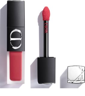 DIOR Rouge Dior On Stage Ink Blur Matte Nicht abfärbender Liquid-Lippenstift – Weichzeichnendes, mattes Finish Farbton 480 Rose Icone 6 ml