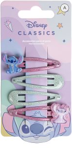 Disney Stitch Hair Accessories Matu sprādzes bērniem 4 gab.