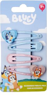 Disney Bluey Hair Accessories Hårnålar för barn 4 st.