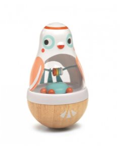 DJECO Wood Roly-Poly Owl lelu 10m+ 1 kpl