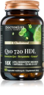 Doctor Life Co-Q10 720 HDL kapsułki dla zdrowia serca i naczyń krwionośnych 60 caps.