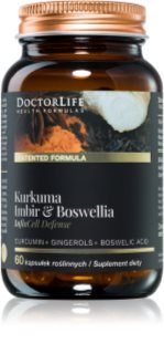 Doctor Life Kurkuma Imbir Boswellia kapsułki dla prawidłowego funkcjonowania organizmu 60 caps.