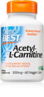 Doctor's Best Acetyl-L-Carnitine kapsułki na wsparcie czynności układu nerwowego 60 caps.