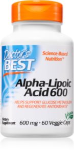 Doctor's Best Alpha-Lipoic Acid kapsułki o działaniu przeciwutleniającym 60 caps.