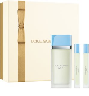 Dolce&Gabbana Light Blue EDT Trio Gift Set NEW Geschenkset für Damen