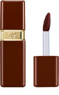 Dolce&Gabbana Rose Dew Lip Bite langanhaltender flüssiger Lippenstift mit feuchtigkeitsspendender Wirkung Farbton 06 Quirky Mocha - Cool Brown 6 ml