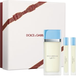 Dolce&Gabbana Light Blue EDT Trio Gift Set подарунковий набір для жінок
