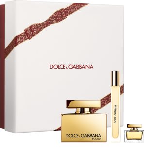 Dolce&Gabbana The One Gold Intense Trio Gift Set Presentförpackning för Kvinnor
