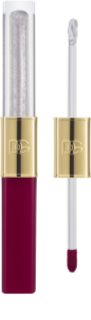 Dolce&Gabbana Make It Double! Lip Tint & Gloss Duo Long-Lasting Lipstick and Lip Gloss 2-in-1 shade 06 Grape Soda - Berry & Silver Shimmer 2x2 ml