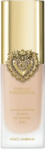 Dolce&Gabbana Flawless Everlast Foundation intenzivni prekrivni tekoči puder z dolgoobstojnim učinkom SPF 20 odtenek 07N Light 27 ml