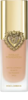 Dolce&Gabbana Flawless Everlast Foundation intenzivni prekrivni tekoči puder z dolgoobstojnim učinkom SPF 20 odtenek 14W LIGHT MEDIUM 27 ml