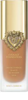 Dolce&Gabbana Flawless Everlast Foundation intenzivni prekrivni tekoči puder z dolgoobstojnim učinkom SPF 20 odtenek 21W MEDIUM 27 ml