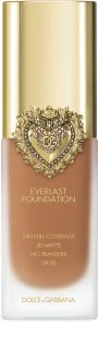 Dolce&Gabbana Flawless Everlast Foundation intensives, deckendes Make up mit langanhaltendem Effekt SPF 20 Farbton 24N MEDIUM 27 ml