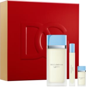 Dolce&Gabbana Light Blue EDT Trio Gift Set σετ δώρου για γυναίκες