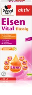 Doppelherz Eisen Vital Konzentrat zur Unterstützung der Blutbildung Geschmack orange&apple 500 ml
