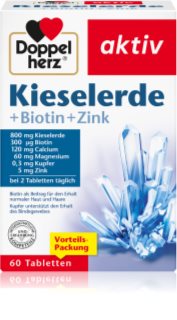 Doppelherz Kieselerde + Biotin + Zink Tabletten schöne Haare, Nägel und Haut