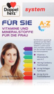 Doppelherz system für sie Tabletten für Damen 30 TABL