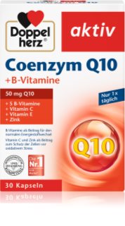 Doppelherz Coenzym Q10 + B-Vitamine Kapseln zur Unterstützung des Energiestoffwechsels
