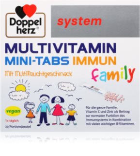 Doppelherz system Multivitamin family Säckchen zur Unterstützung des Immunsystems 20 St.