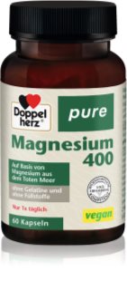 Doppelherz pure Magnesium 400 Kapseln als effektive Ergänzung von Magnesium 66 g