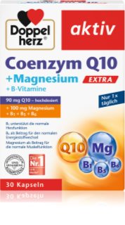 Doppelherz Coenzym Q10 + Magnesium Extra Kapseln zur Unterstützung des Energiestoffwechsels