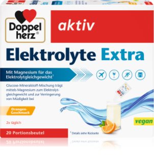Doppelherz Elektrolyte Extra Direct Sackerl zur Erhaltung des Elektrolytgleichgewichts 20 St.
