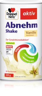 Doppelherz Weigh Loss Shake Mischung zur Zubereitung von Cocktails zur Unterstützung der Gewichtsabnahme Geschmack Vanilla 500 g