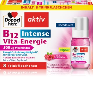 Doppelherz B12 Vita-Energie Intense Fläschchen zur Erhaltung von Energie und kognitiver Leistungsfähigkeit